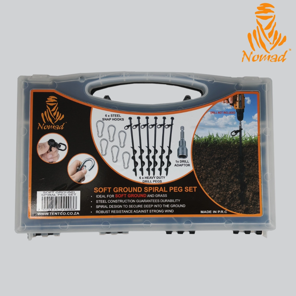 Peg CDセット Peg Spiral Peg Set Soft Ground – TENTCO